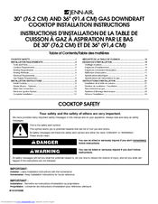 Jenn-Air W10574732A Installation Instructions Manual