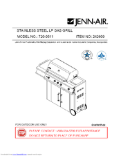 Jenn-Air 720-0511 Owner's Manual