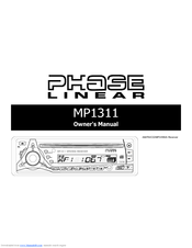 Phase Linear MP1311 Owner's Manual