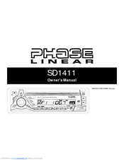 Phase Linear Phase Linear SD1411 Owner's Manual