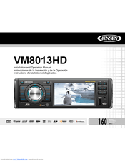 Jensen VM8013HD - Screen MultiMedia Receiver Installation And Operation Manual