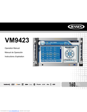 Jensen VM9423 - Double DIN 6.5 Touchscreen Multimedia System Operation Manual