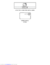 Hello Kitty Hello Kitty KT7009A Owner's Manual