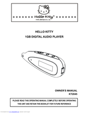 Hello Kitty Hello Kitty KT2045 Owner's Manual