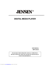 Jensen SMPV-2GBLB User Manual