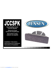Jensen JCCSPK Installation Instructions Manual