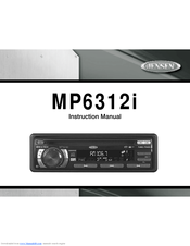 Jensen MP6312I - Ipod/Mp3/Wma Receiver Instruction Manual