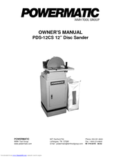 Jet PDS-12CS Owner's Manual