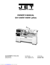 Jet GH-1340W Manuals | ManualsLib