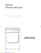 John Lewis JLDV 02 Instruction Manual
