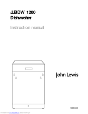 John Lewis JLBIDW 1200 Instruction Manual