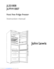 John Lewis JLFFW1807 Instruction Manual