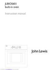 John Lewis JLBIOS601 Instruction Manual