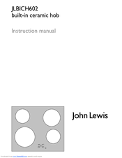 John Lewis JLBICH602 Instruction Manual