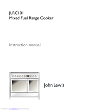John Lewis JLRC101 Instruction Manual