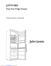 John Lewis JLFFW1803 Instruction Manual