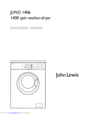 John Lewis JLWD 1406 Instruction Manual