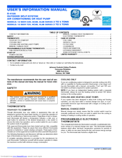 Johnson Controls AL8B Series User's Information Manual