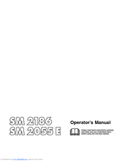 Jonsered SM 2055 E Operator's Manual