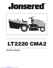 Jonsered LT2220 CMA2 Operator's Manual