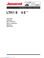 Jonsered LTH18 Spare Parts