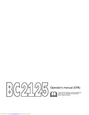 Jonsered BC 2125 Operator's Manual