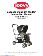 Joovy 41X Series Instruction Manual