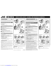 Jvc CB-V910 Instructions