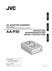 JVC AA-P30 Instructions Manual