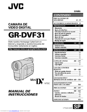 JVC CYBERCAM GR-DVF31 Manual De Instrucciones