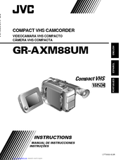 JVC GR-AXM88UM Instruction Manual