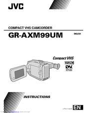 JVC GR-AXM99UM Instructions Manual