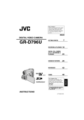 JVC D796 - GR Camcorder - 680 KP Instructions Manual