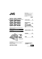 JVC GR-DF560 Instructions Manual