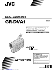 JVC GR-DVA1 Instructions Manual