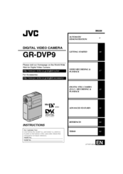 JVC GR-DVP8 Instructions Manual