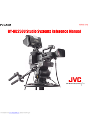 JVC GY-HD250U - 3-ccd Prohd Camcorder Reference Manual