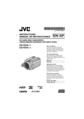 JVC GZ-HD40U Instructions Manual