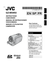 JVC GZ-MS90U Instructions Manual