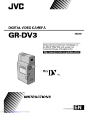 JVC GR-DV3 Instructions Manual