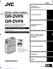 JVC GR-DVP9AA Instructions Manual