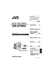 JVC GR-D790U Instructions Manual