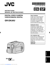 JVC GR-DA30U Instructions Manual