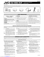 JVC LYT0404-001A Instructions Manual