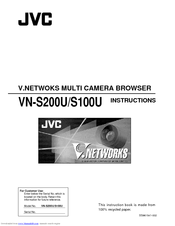 JVC VN-S200U/S100U Instructions Manual