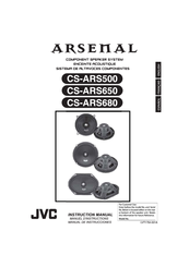 JVC ARS650 - CS Car Speaker Instruction Manual