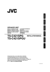 JVC TS-C421SPGU Installation Manual
