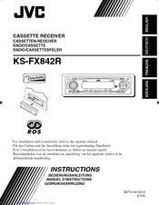 JVC KS-FX842R Instructions Manual