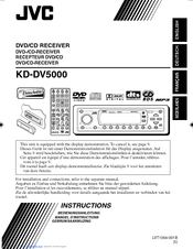 JVC KD-DV5000 Instructions Manual
