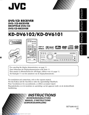 JVC KD-DV6102 Instructions Manual